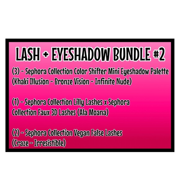 LASH + EYESHADOW BUNDLE #2 - Picture 2 of 8